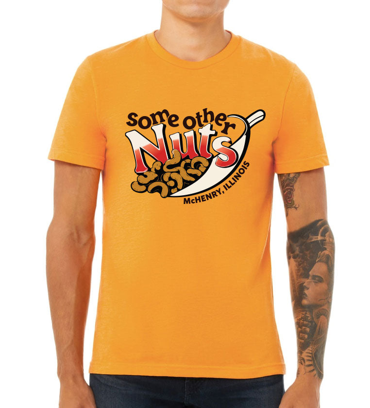 Pre-Order! Unisex Some Other Nuts McHenry Tshirt - Gold